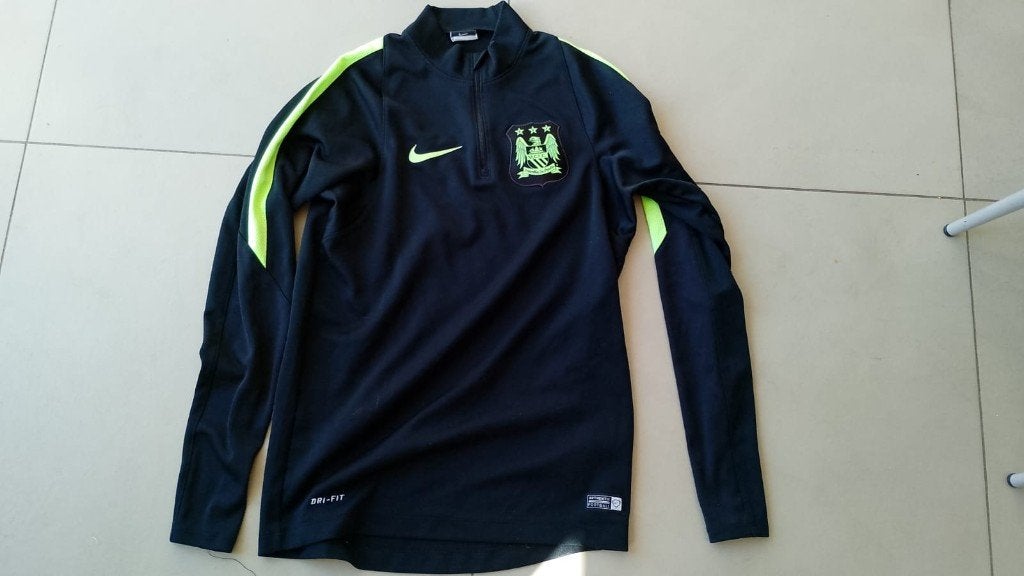 trui fleece Nike Manchester City maat S, Maat S, Ophalen of Verzenden