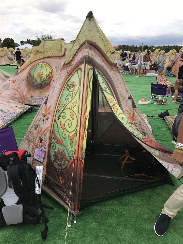 Tente Tomorrowland Dreamville, Enlèvement