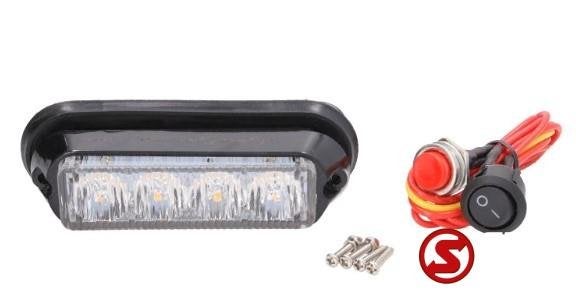 Flash LED orange 12/24V, Autos : Pièces & Accessoires, Neuf, Autres marques, Éclairage