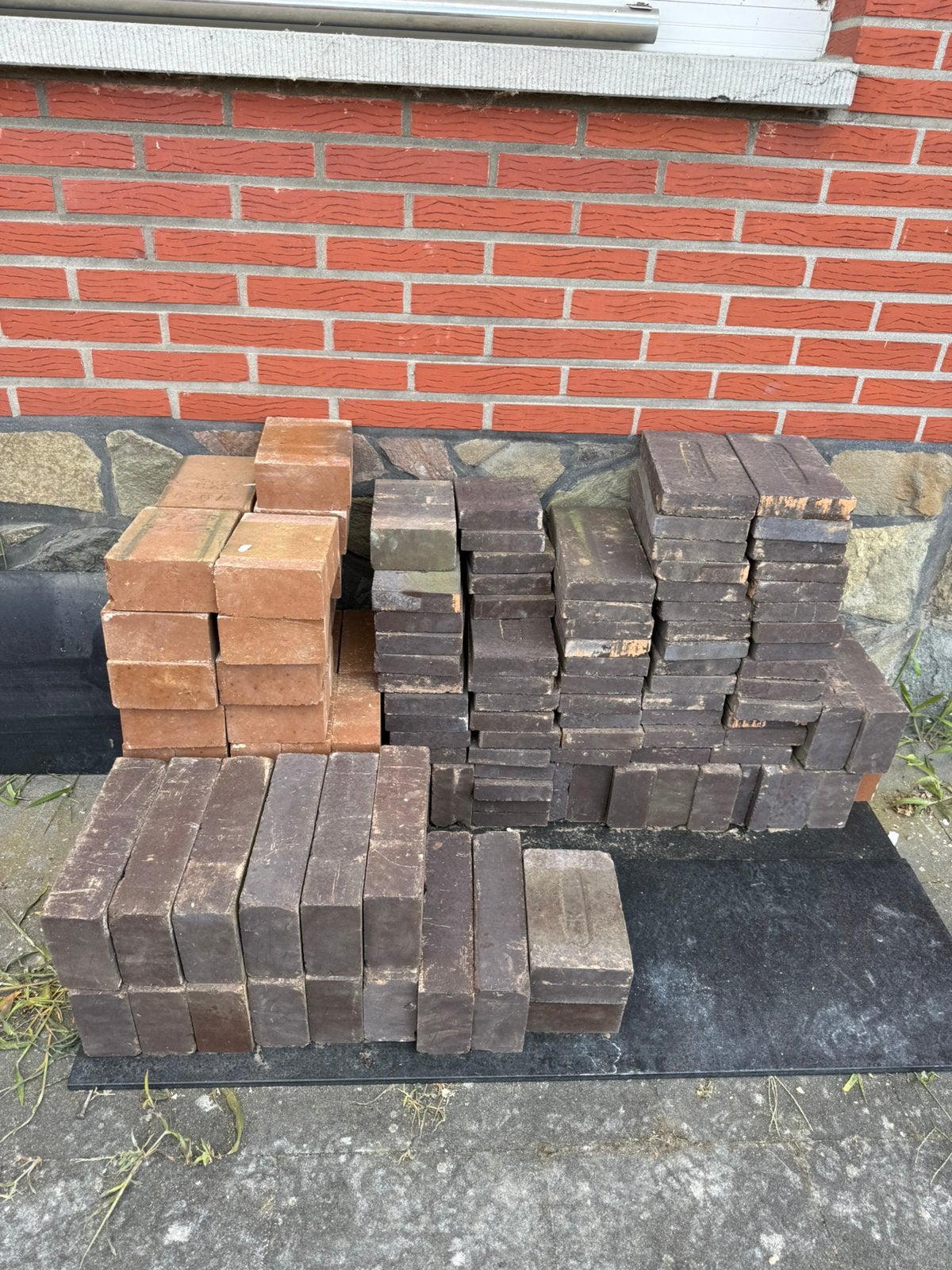 Vuurvaste stenen +- 150st, Tuin en Terras, Ophalen, Zo goed als nieuw