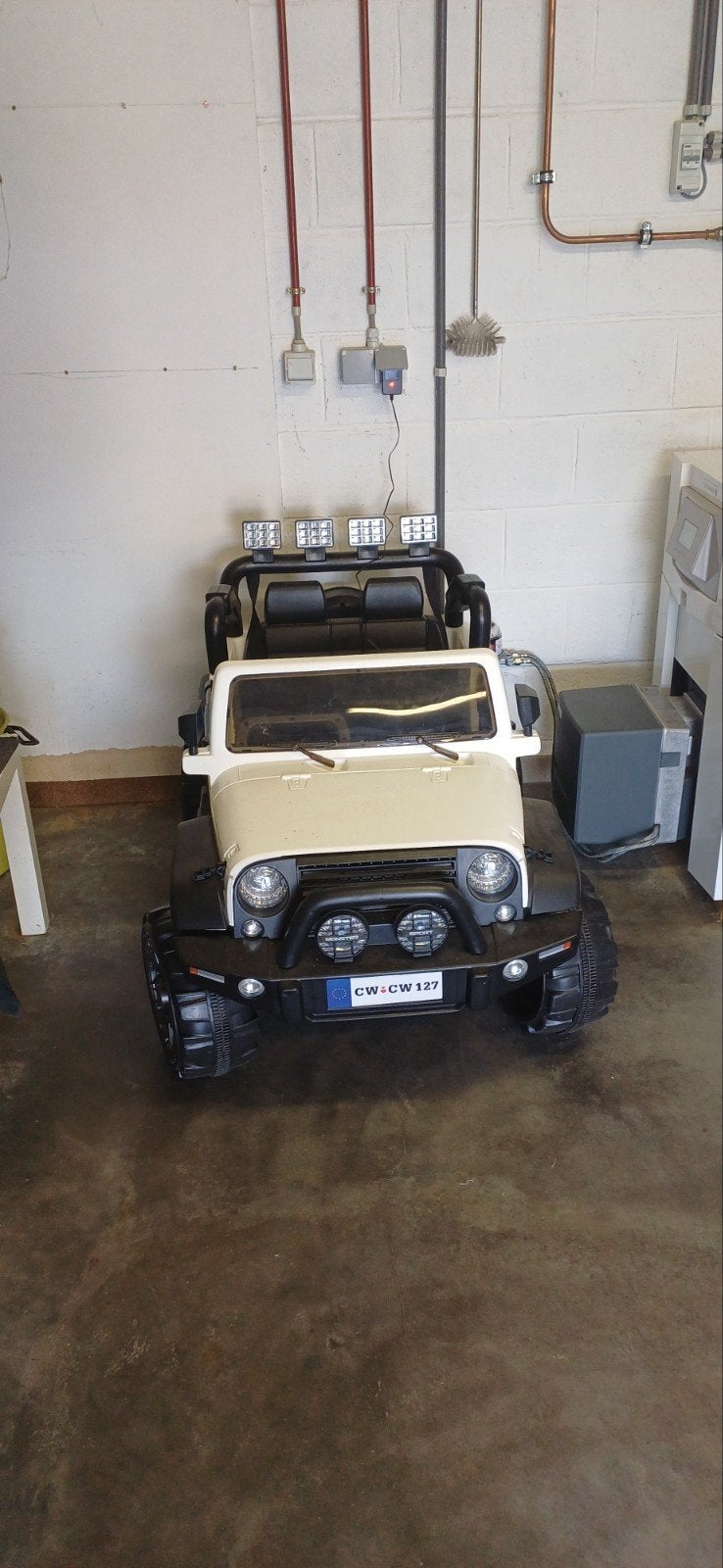 voiture électrique enfant service 2 x, Enlèvement