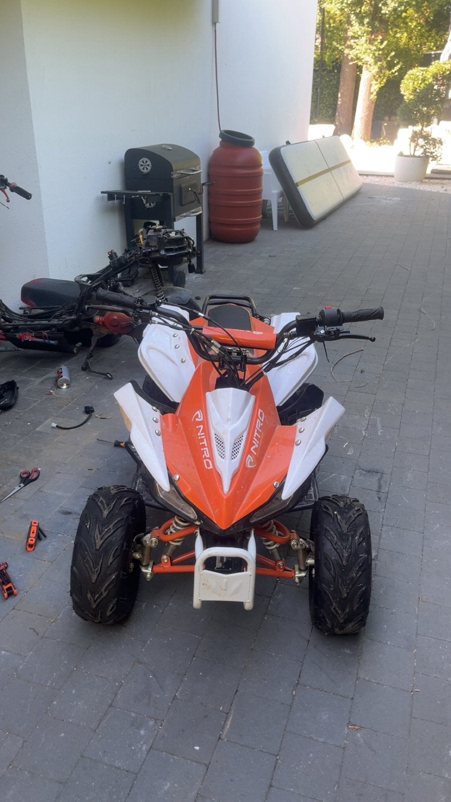 Quad nitro 125 cc, Motoren