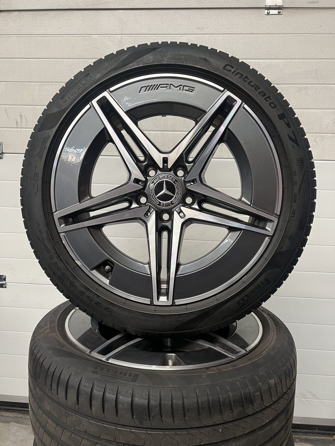 18’’MERCEDES C KLASSE W206 AMG VELGEN ZOMERBANDEN NW MODEL 2, Autos : Pièces & Accessoires, Pneus & Jantes, Pneus et Jantes, 245 mm
