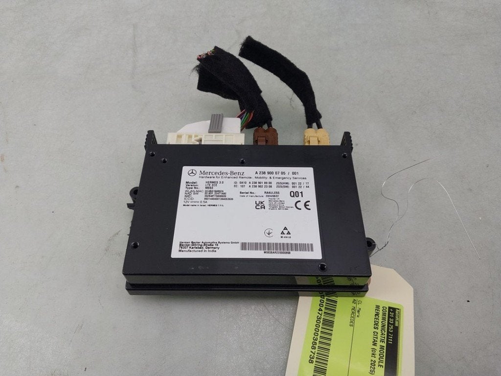 DIVERSEN Citan (420.6) (|A2389000705|A2389007206|), Gebruikt, Mercedes-Benz, Dialog.mb@mercedes-benz.com, Mercedes-Benz AG
