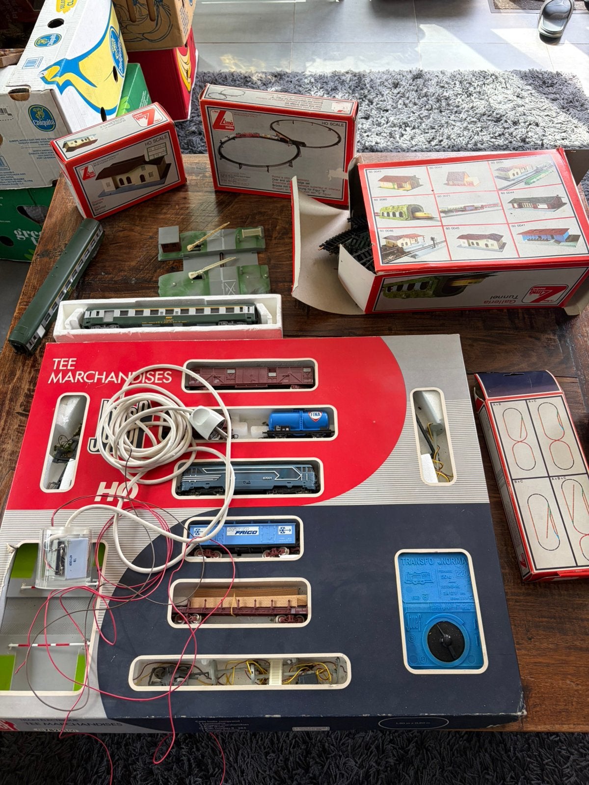 Oud treinset , werking onbekend, Ophalen, Gebruikt, Treinset