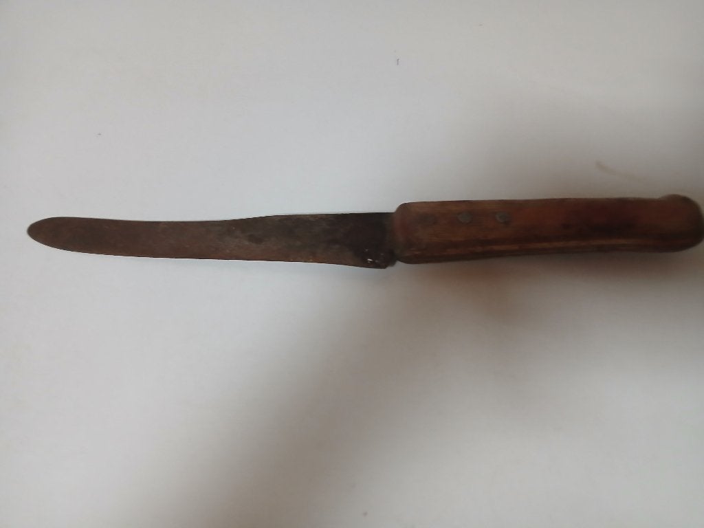 Oud keukenmes, Ophalen of Verzenden, Gebruikt, Los bestek, Keukenmes