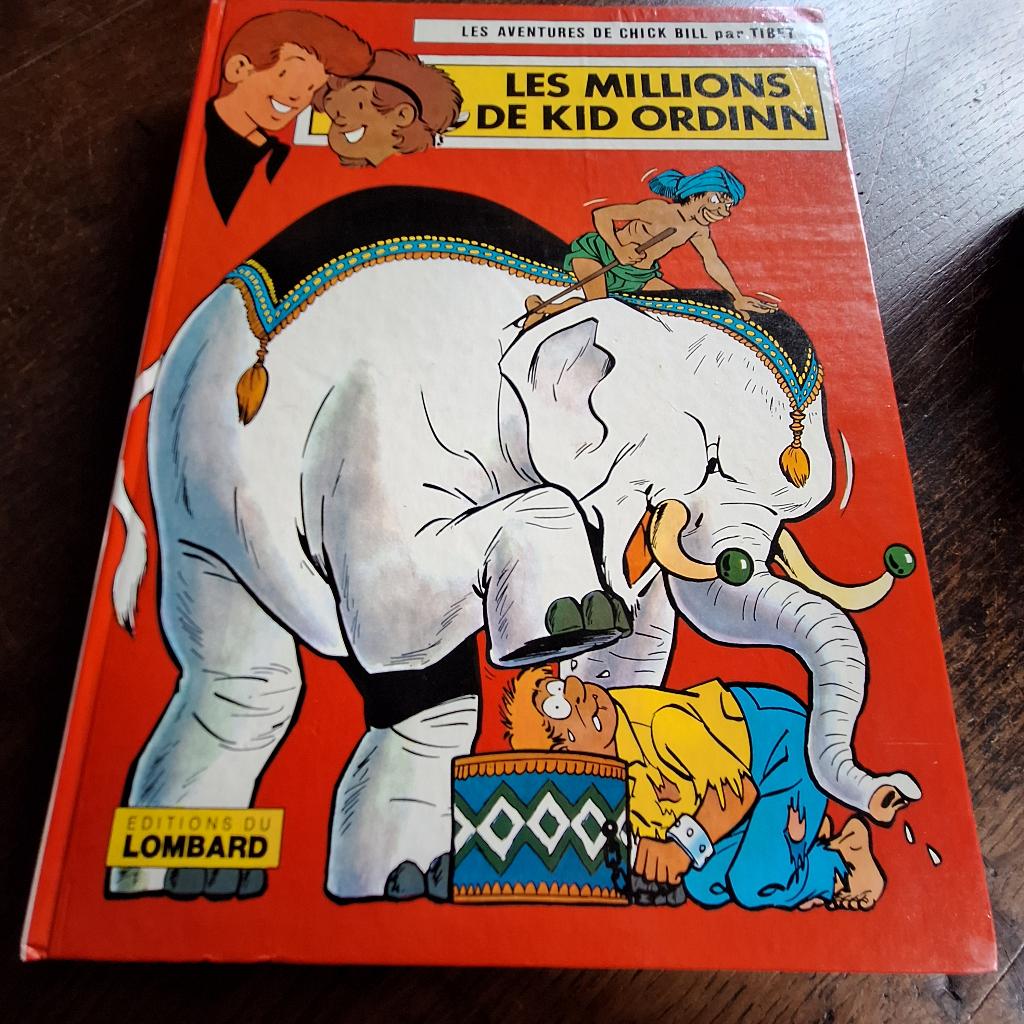chick bill les millions de kid ordinn tibet, Livres, Tibet, Une BD, Utilisé, Envoi