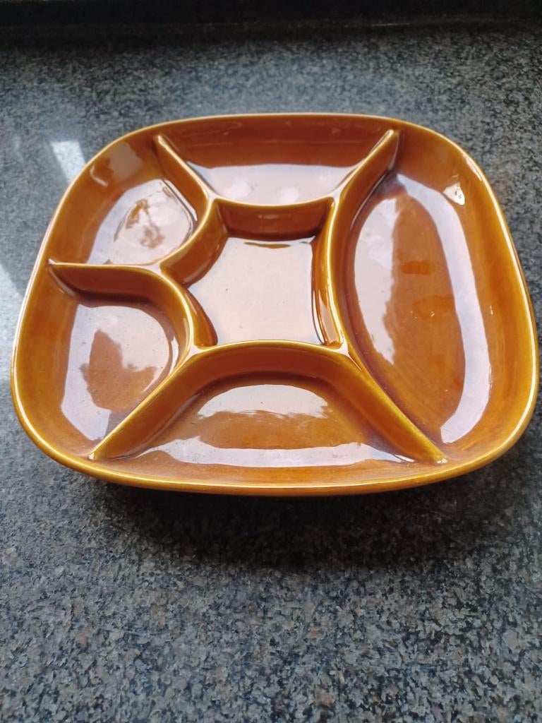 6 mooie fondueborden, Enlèvement, Comme neuf, Poterie