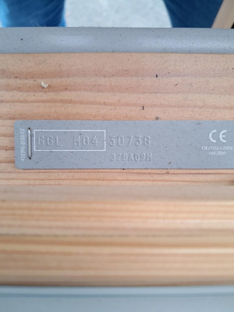 Fenêtre Velux, Enlèvement, Utilisé, Lucarne