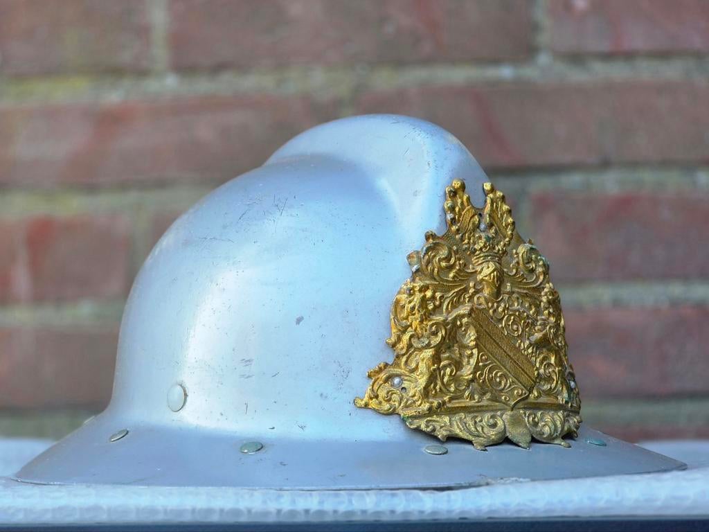 Brandweerhelm brandweer Strassbourg Frankrijk, Verzamelen, Ophalen of Verzenden