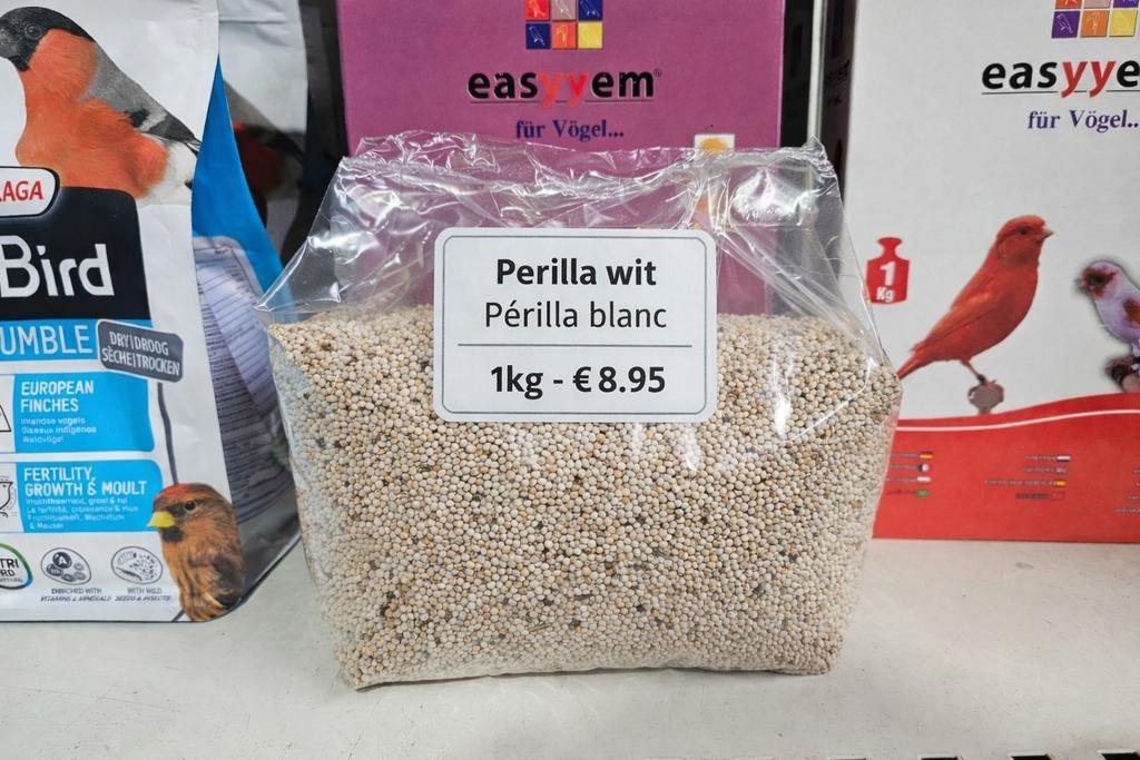 Perilla Wit 1kg - Enkelvoudige zaden - Winkel en Webshop, Dieren en Toebehoren, Ophalen