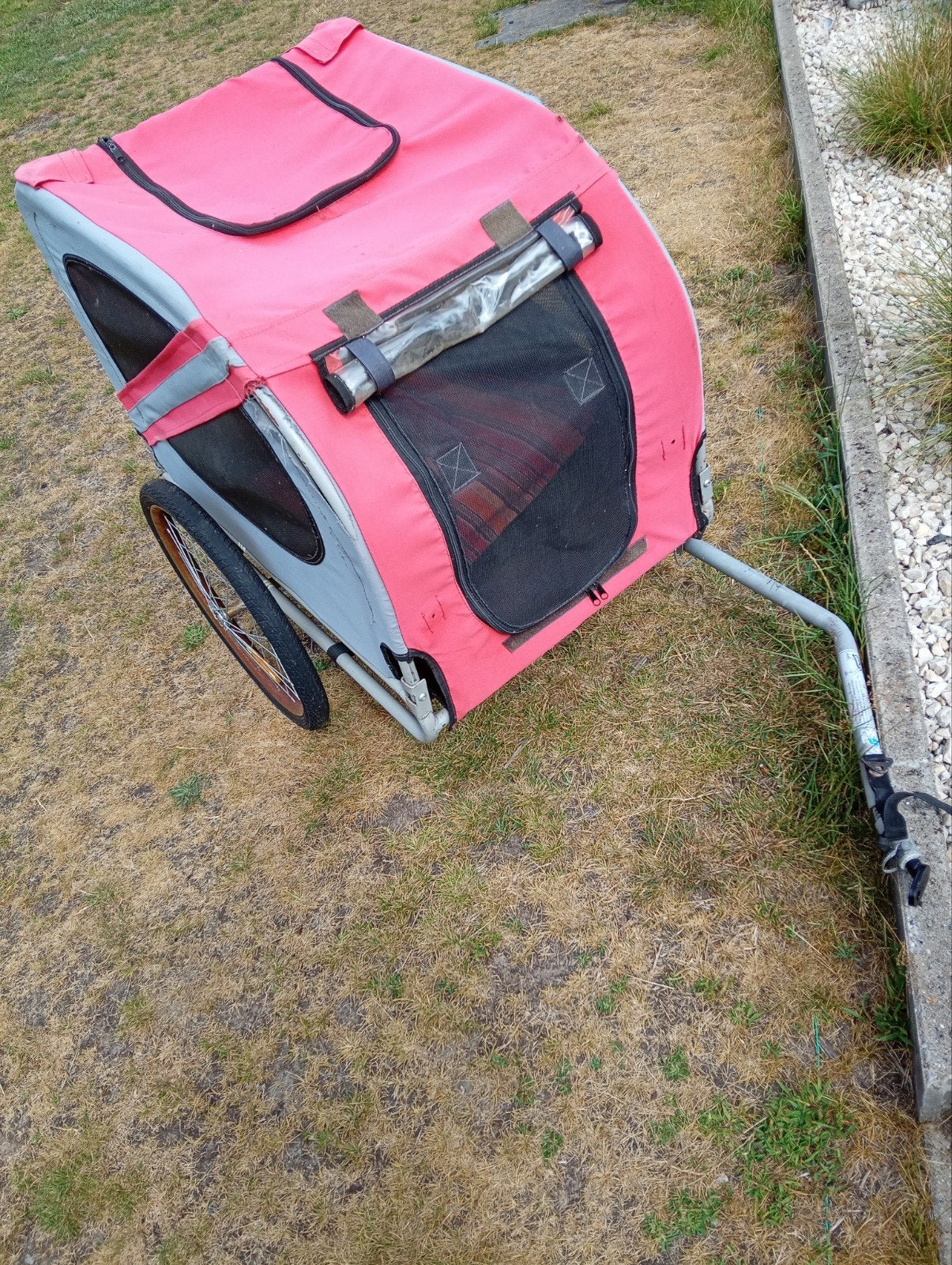 hond fiets wagen, Remorque pour chien, 40 à 60 kg, Pliable, Enlèvement