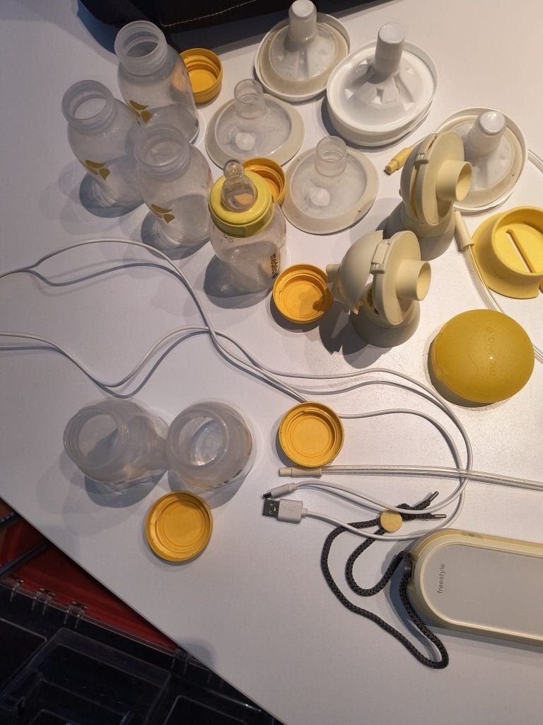 kolfapparaat, Kinderen en Baby's, Ophalen, Gebruikt, Medela, Inclusief tas