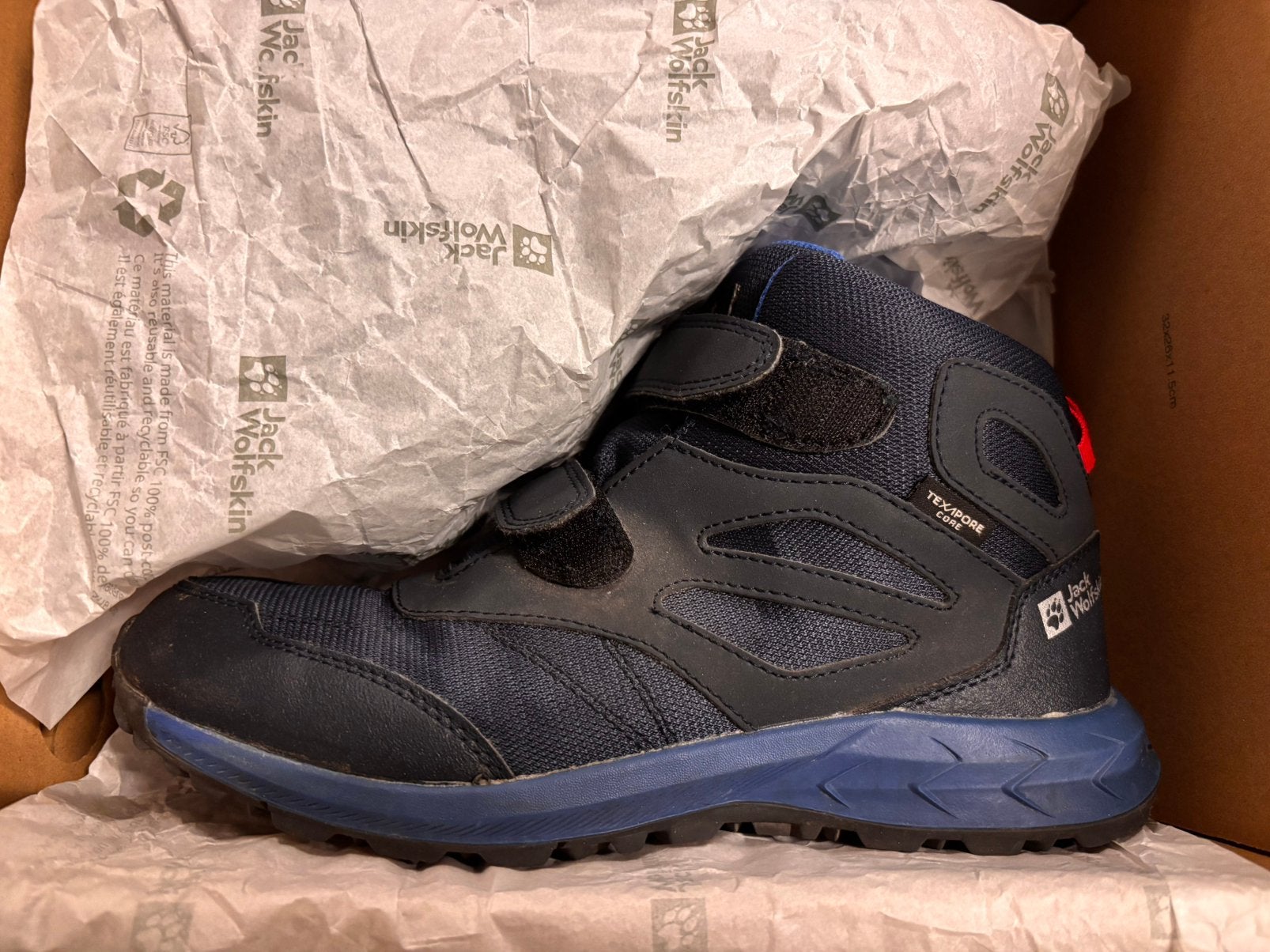 Jack Wolfskin wandelschoenen voor kinderen, maat 38, Ophalen, Gebruikt