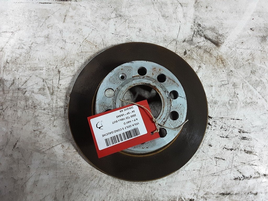 REMSCHIJF ACHTER Volkswagen Golf V (1K1) (02-2001/12-2010), Gebruikt, Volkswagen, Mevr. I. Hauben, Rue de l'Espoir 34 34
4030  GRIVEGNÉE, BE