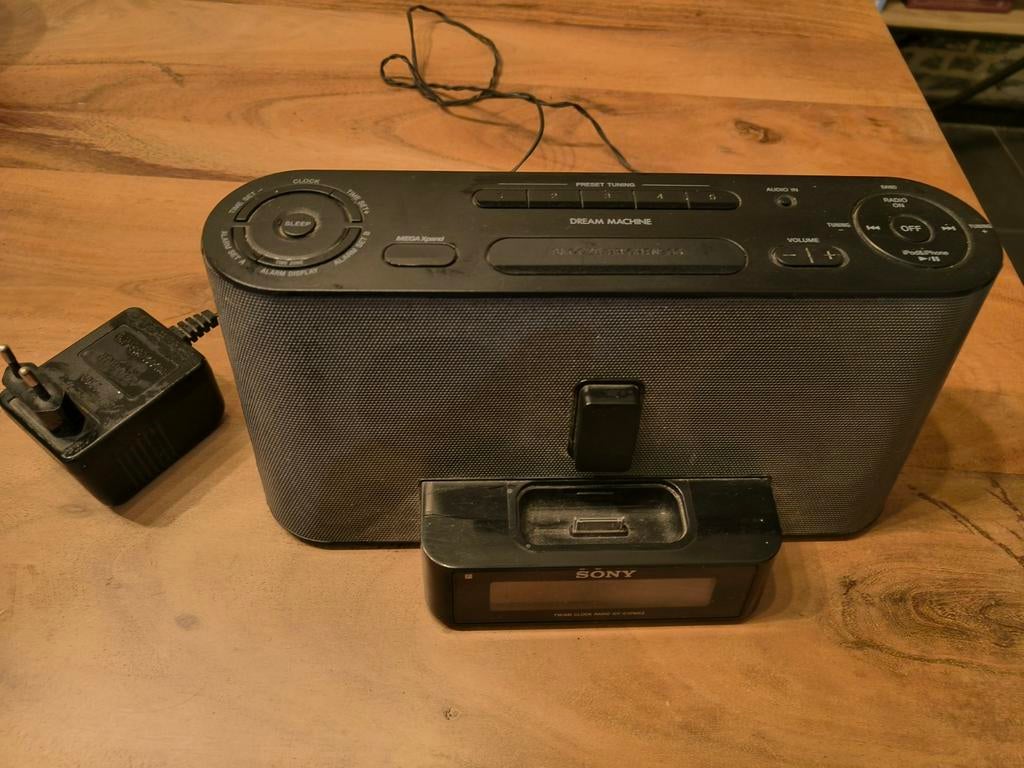 Sony dockingstation met radio, Enlèvement, Sony