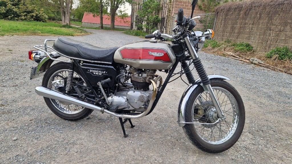 Triumph Bonneville T140 1982 1er propriétaire, 750 cm³, Occasion, Plus de 35 kW, 2 cylindres