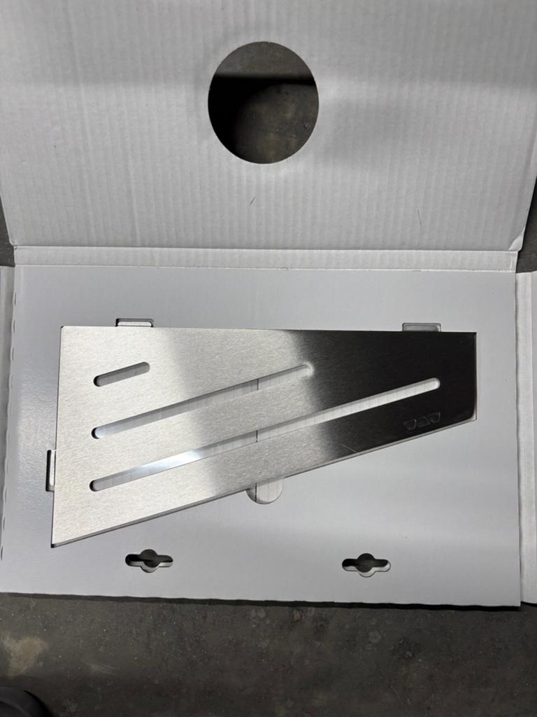 Schlüter shelf-E-S3 geborsteld staal, Enlèvement ou Envoi, Neuf, Autres types