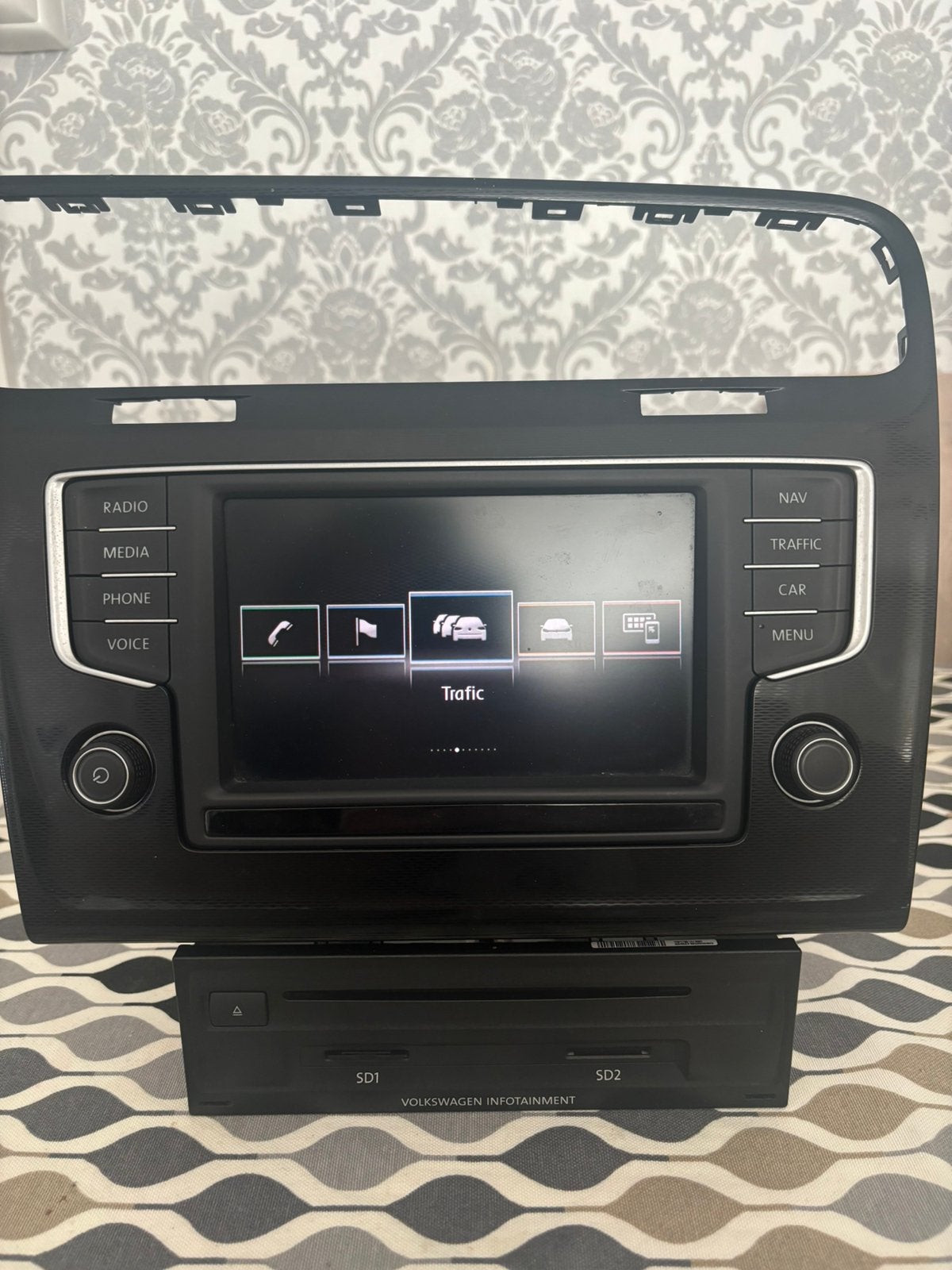 Autoradio VW GTI CarPlay (Écran + Module) / Full débloquer, Autos : Divers, Autoradios, Enlèvement ou Envoi