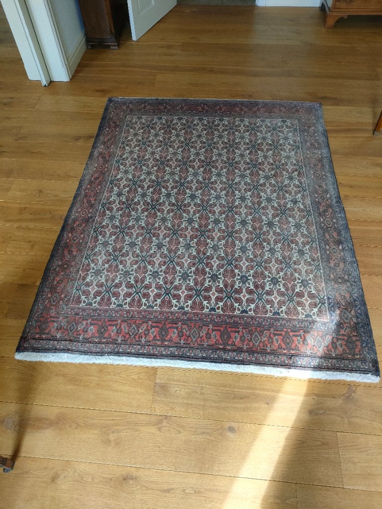 Joli tapis, Maison & Meubles, Rouge, Enlèvement, Utilisé, Rectangulaire
