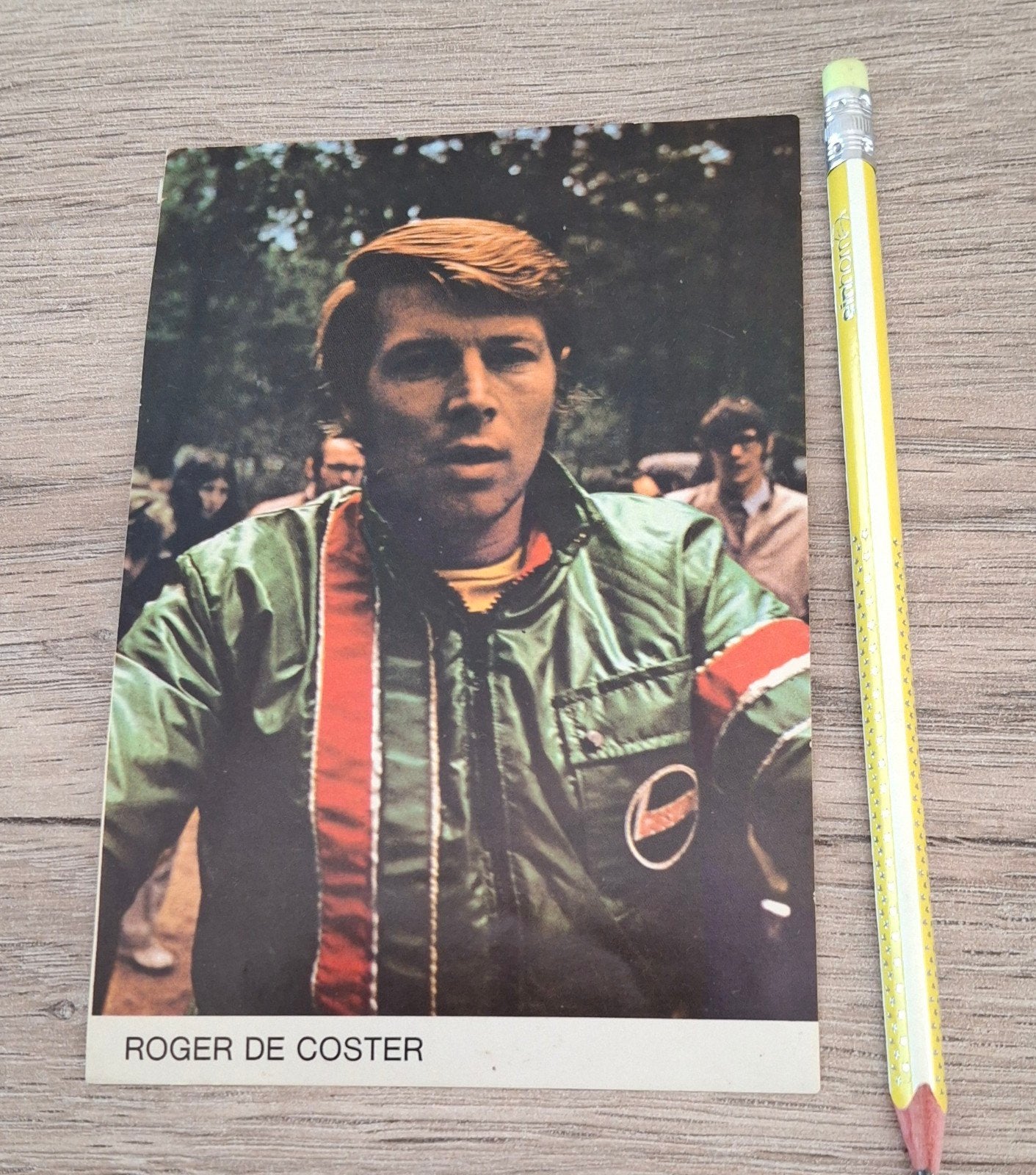 Vintage sticker motocross Castrol Roger De Coster, Ophalen of Verzenden, Zo goed als nieuw, Auto of Motor