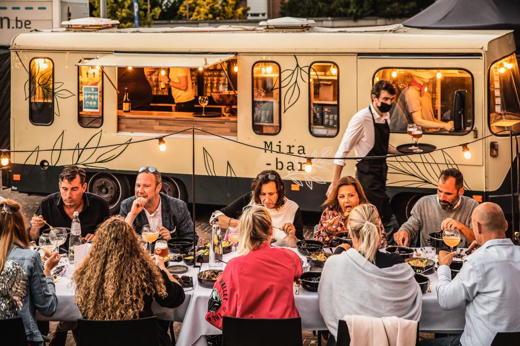 FOODTRUCK Mirabar, Ophalen