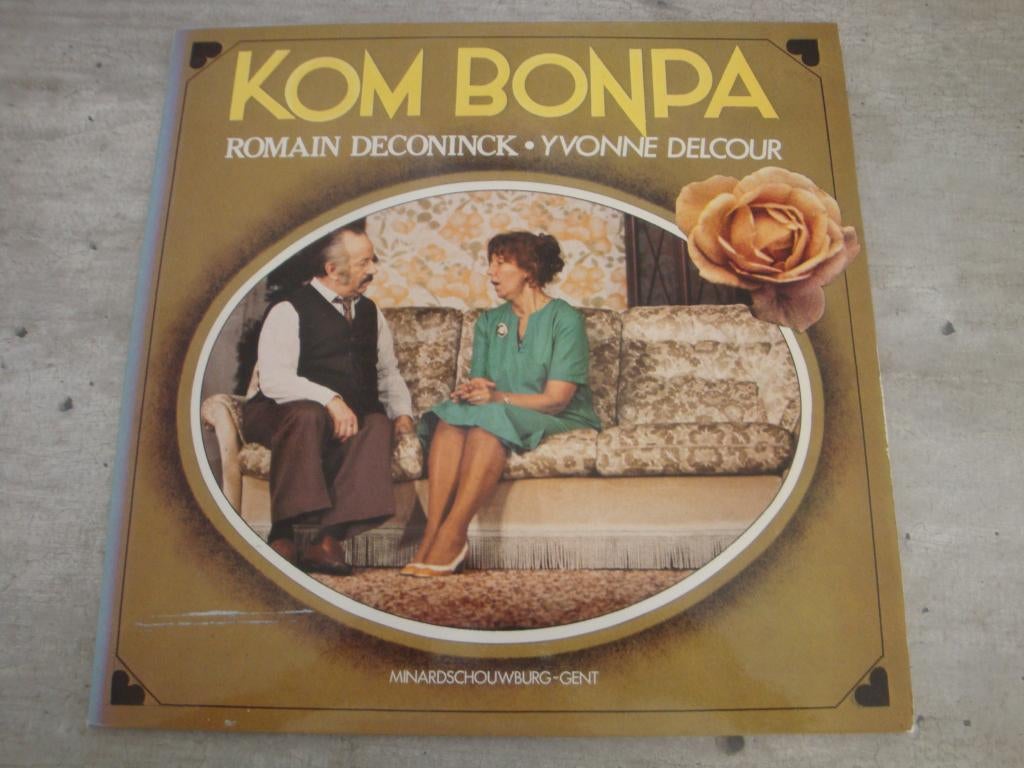 KOM BONPA -R. DECONINCK EN Y. DELCOUR -  GESIGNEERD !!, Cd's en Dvd's, Vinyl | Overige Vinyl, Zo goed als nieuw, Ophalen of Verzenden