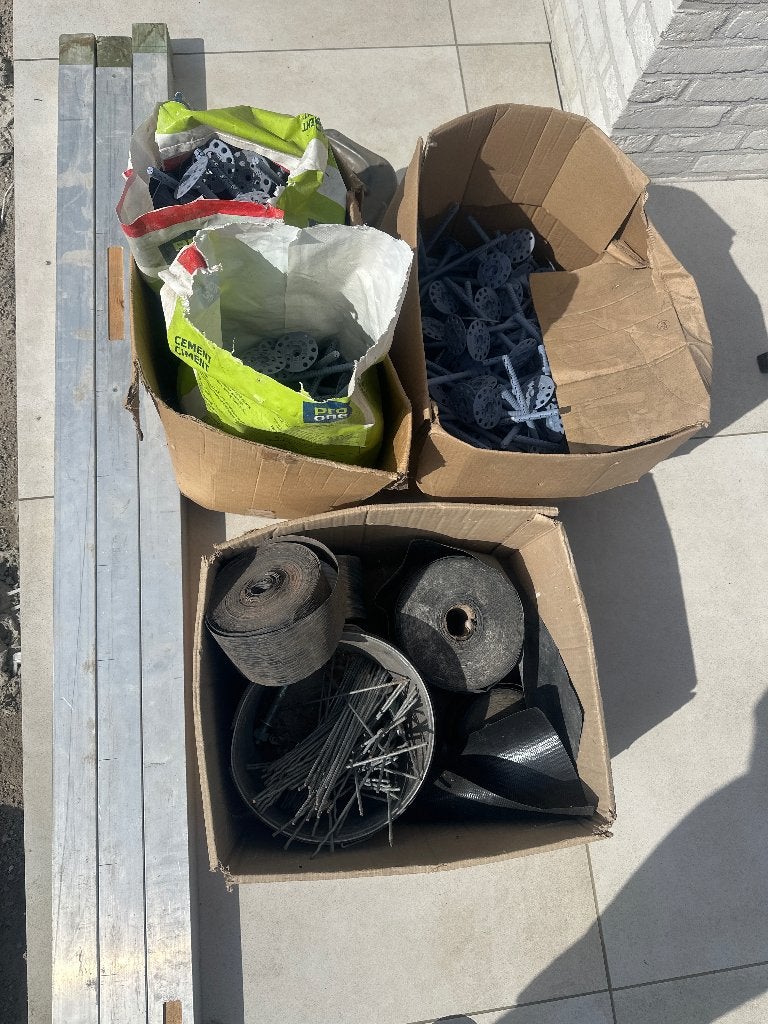 Bouwmaterialen, Ophalen, Zo goed als nieuw, Aluminium