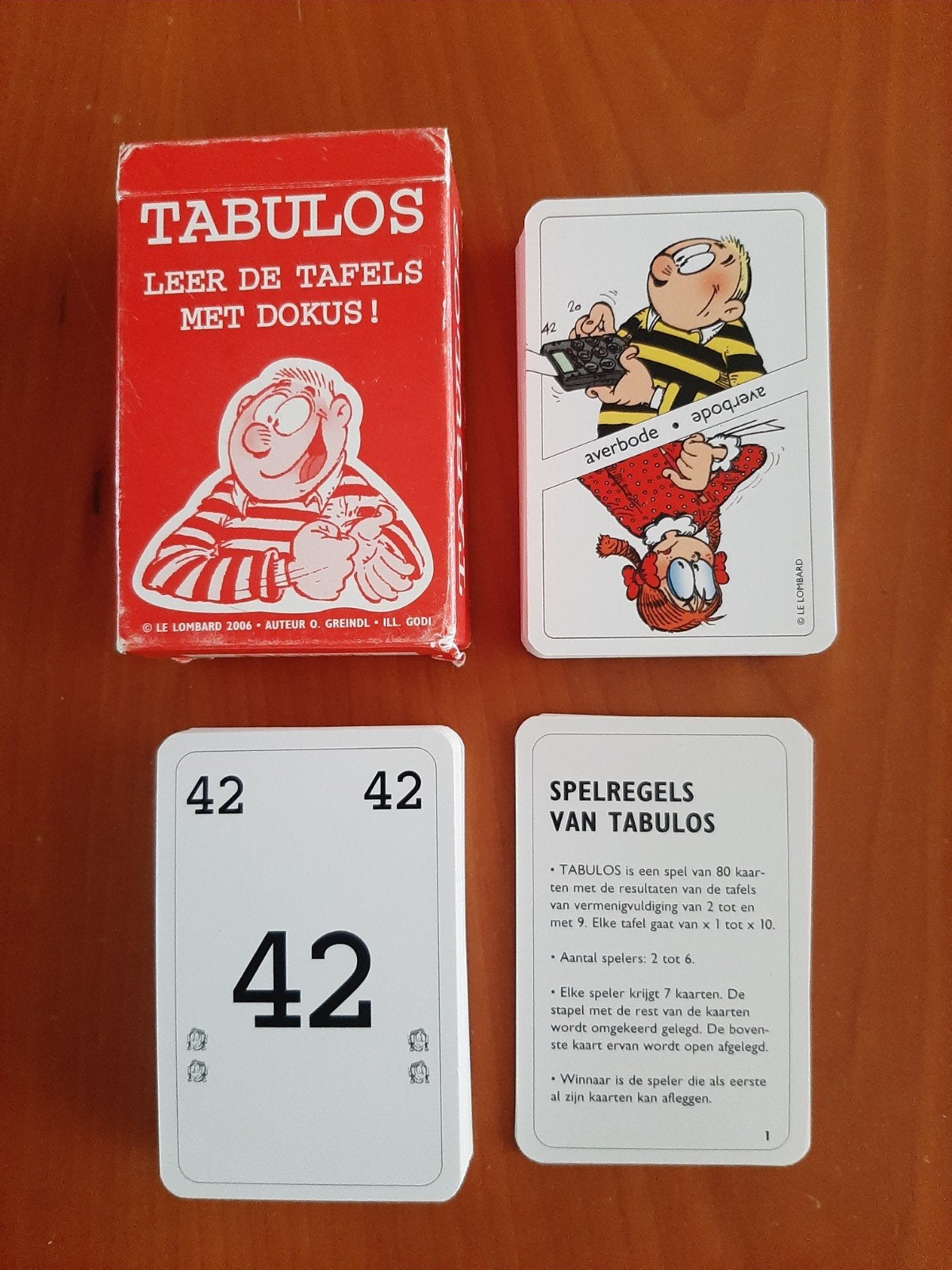 Tabulos, leer de tafels met Dokus, Ophalen of Verzenden
