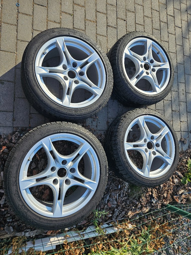 Porsche 987.2 Cayman S 18 inch wintervelgen en banden, Pneus et Jantes, Pneus hiver, 18 pouces, Enlèvement