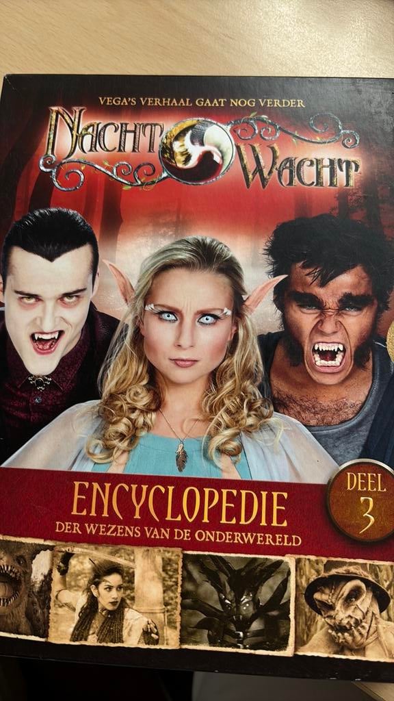 Nachtwacht encyclopedie deel 3, Boeken, Ophalen