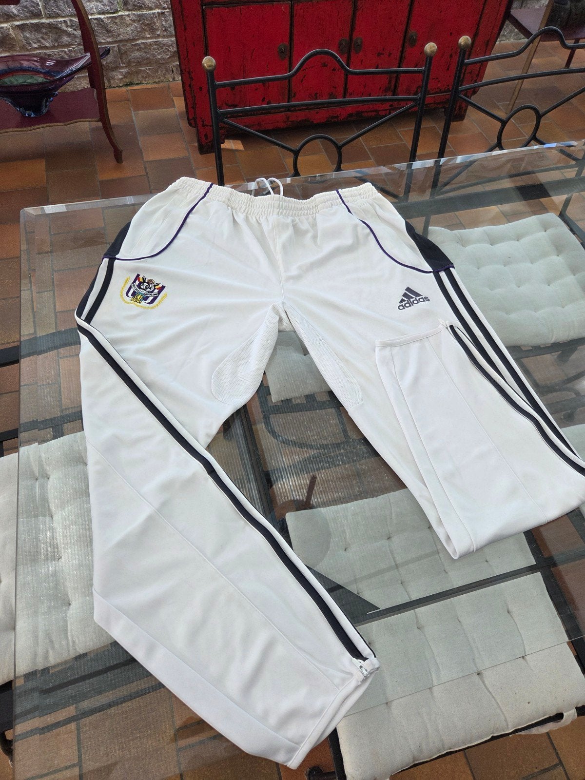 Anderlecht trainingsbroek, Adidas, nieuw., Kleding | Heren, Ophalen of Verzenden, Wit