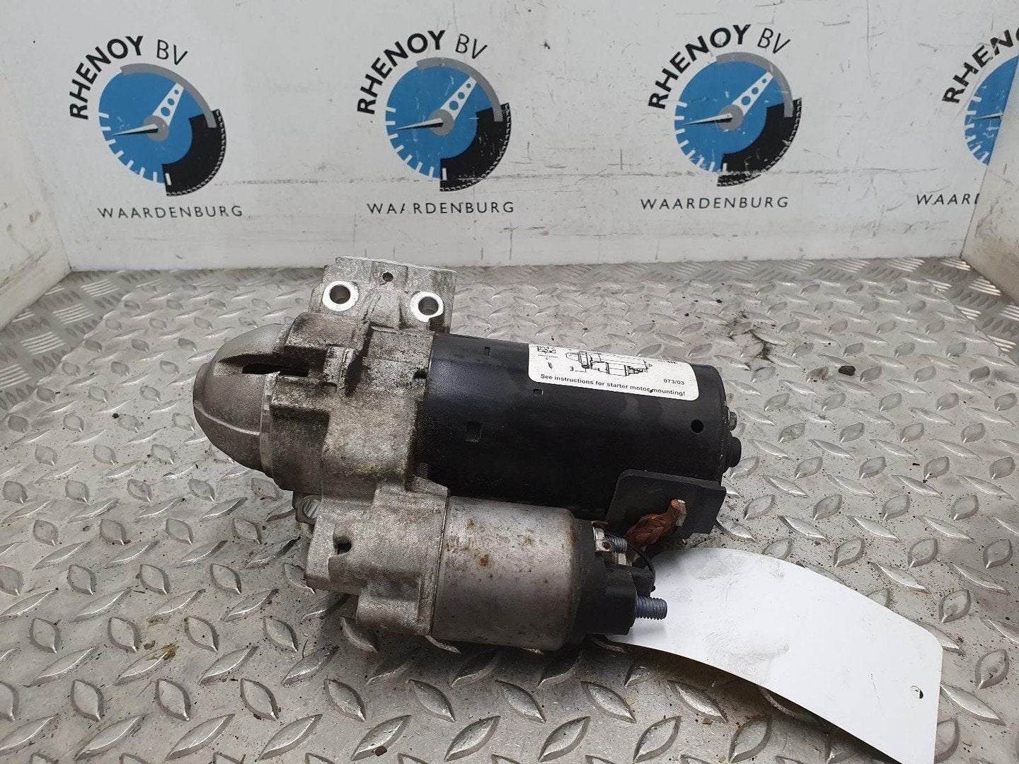 BMW X1 E84 X20D STARTMOTOR 2013, Enlèvement ou Envoi, Utilisé, ARN reconnu