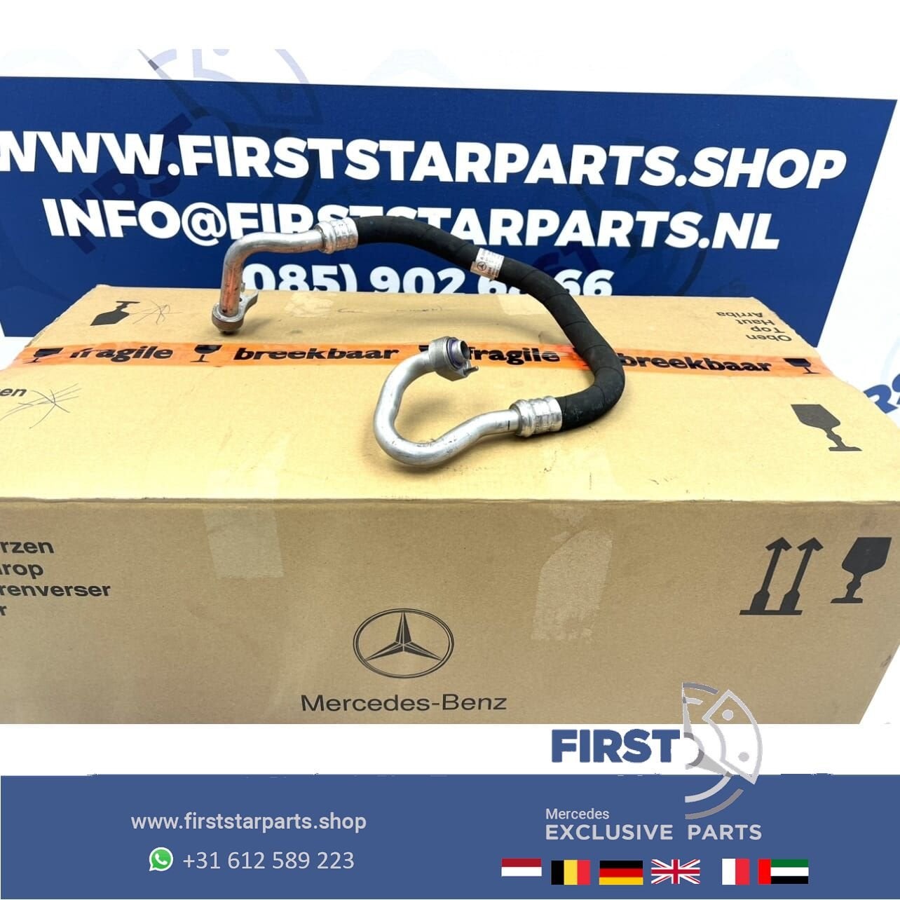 KOELMIDDEL LEIDING / KOELSLANG BUIS Mercedes G63 A45S CLA45S, Gebruikt, -, Ophalen of Verzenden, -