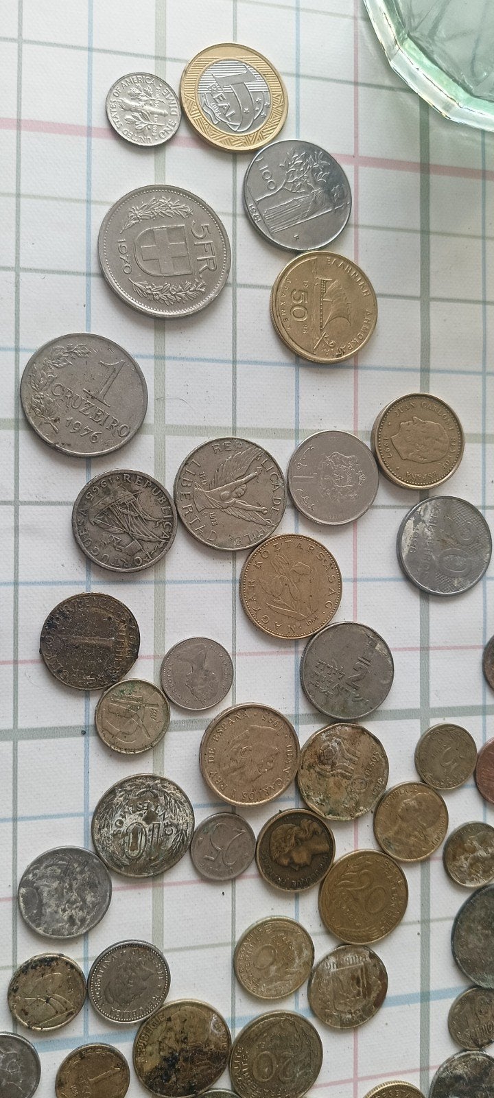 Oude munten, Enlèvement, Monnaie