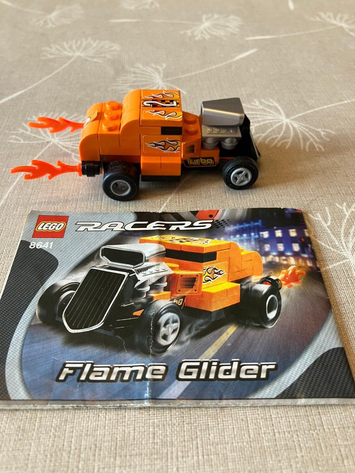 Lego racers 8642 flame glider, Enlèvement ou Envoi, Utilisé, Lego, Racers