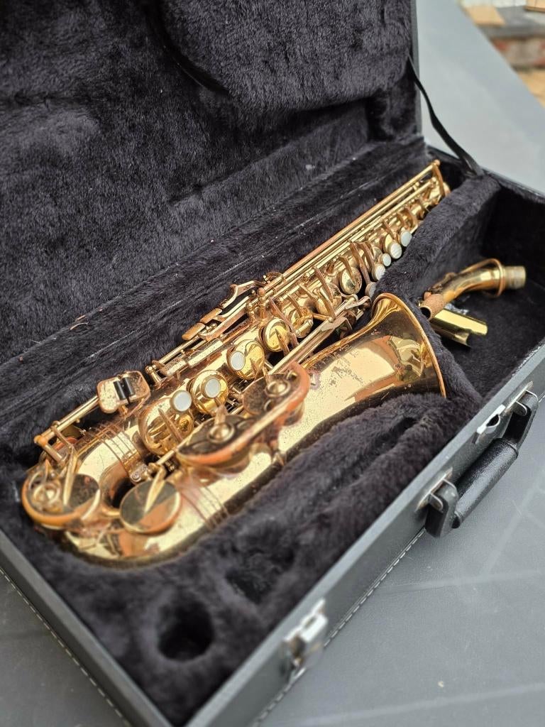 SAXOPHONE JUPITER SAS-767 61-0606 KHS MUSICAL, Musique & Instruments, Enlèvement ou Envoi, Utilisé, Alto, Avec valise