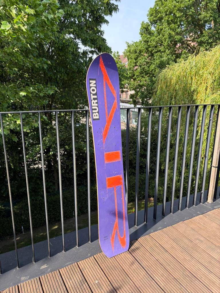 Burton Air vintage snowboard, Ophalen, Zo goed als nieuw, Bindingen