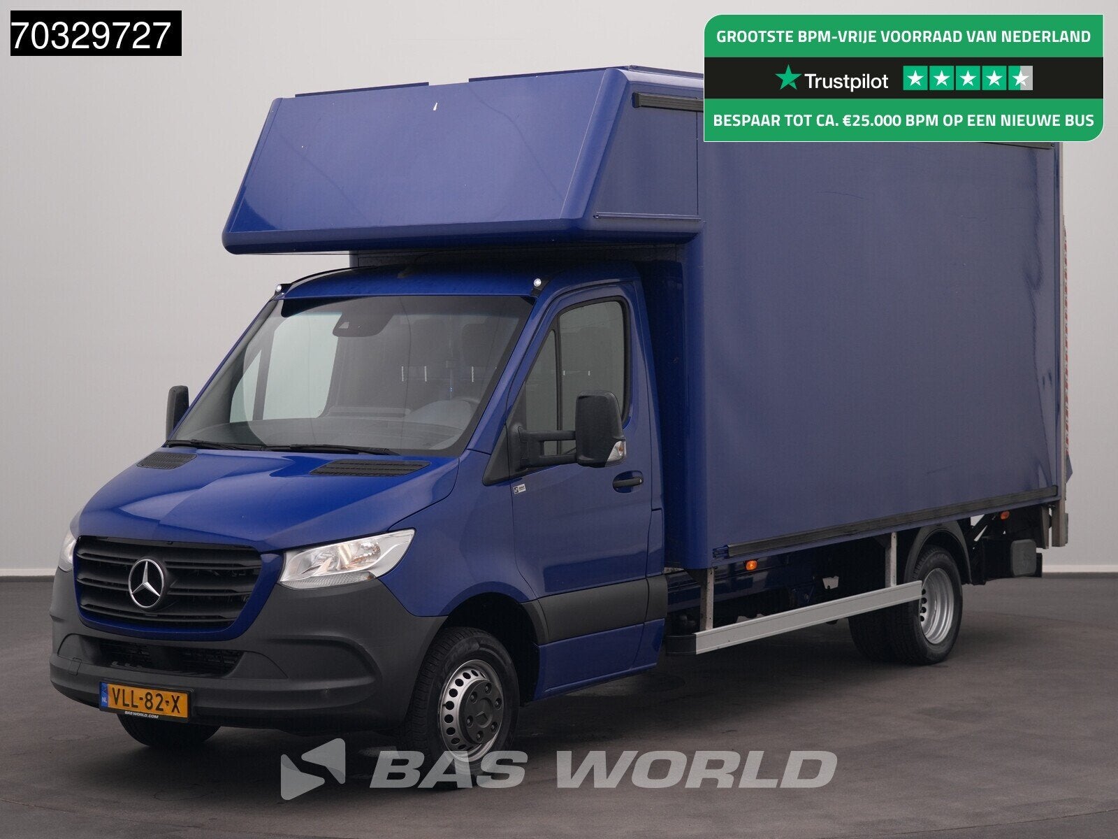 Mercedes Sprinter 516 CDI Laadklep Automaat Dubbellucht Zijd, Automaat, Gebruikt, Euro 6, 4 cilinders