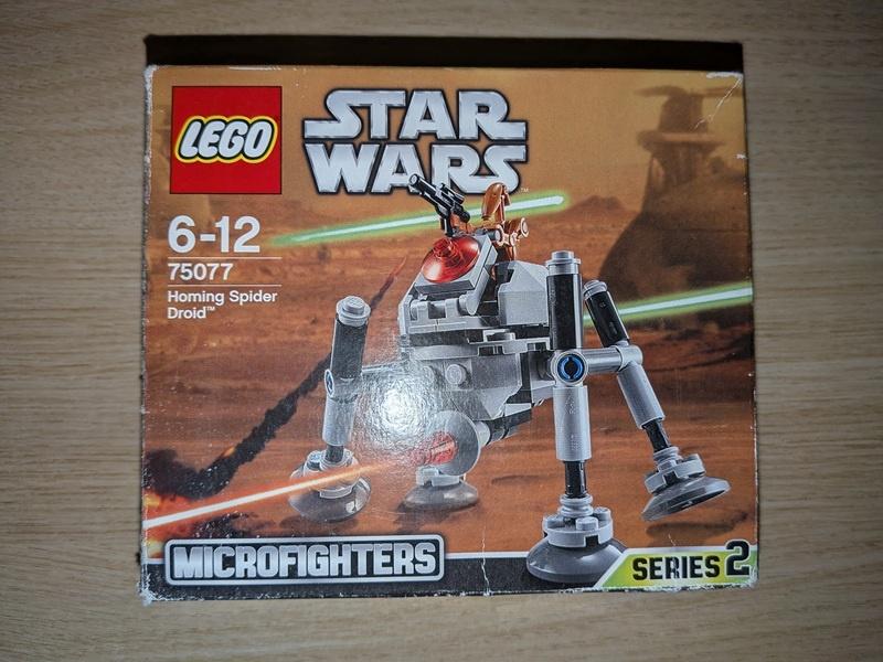 lego Star Wars - microfighters 75077 - Homing Spider Droid, Ophalen, Gebruikt, Lego, Star Wars