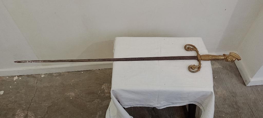 Épée décorative style Tolède - Pommeau Chevalier, Collections, Objets militaires | Général, Armée de terre, Enlèvement ou Envoi