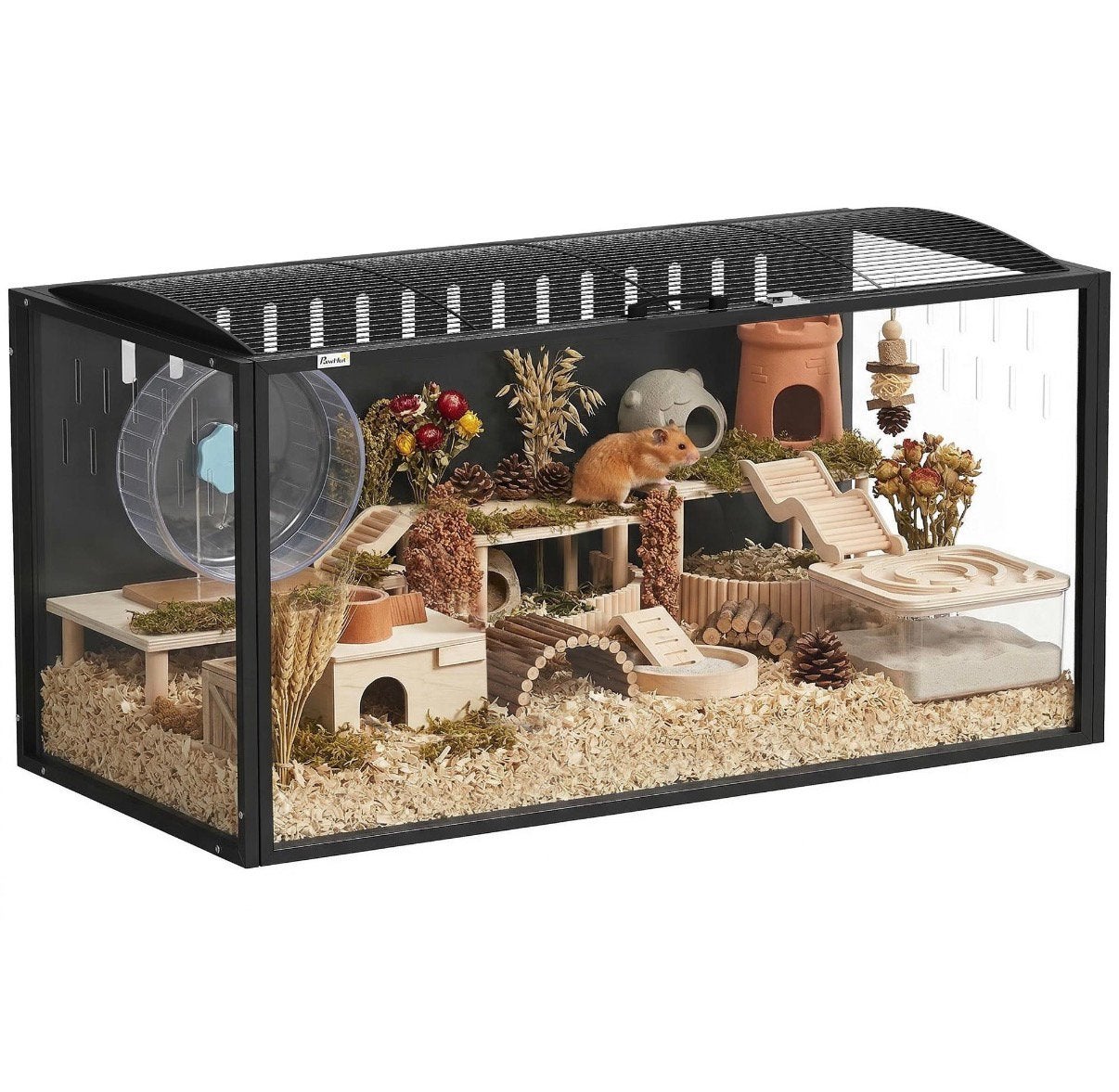 Hamsterkooi 105 x51 x53 cm met stale frame, Animaux & Accessoires, Enlèvement ou Envoi, Hamster