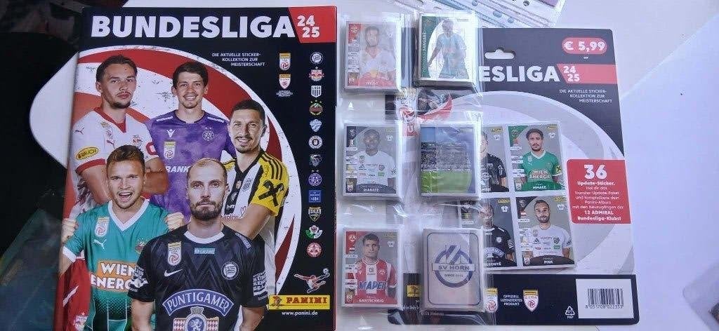 Panini Austria 2024-25 complete set, Ophalen, Nieuw, Boek of Catalogus