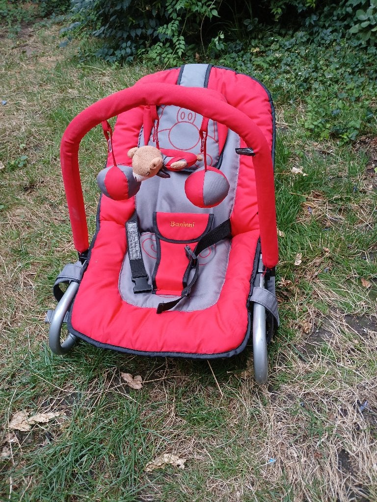 relax bébé Bannini, Enlèvement, Comme neuf, Avec ceinture(s)