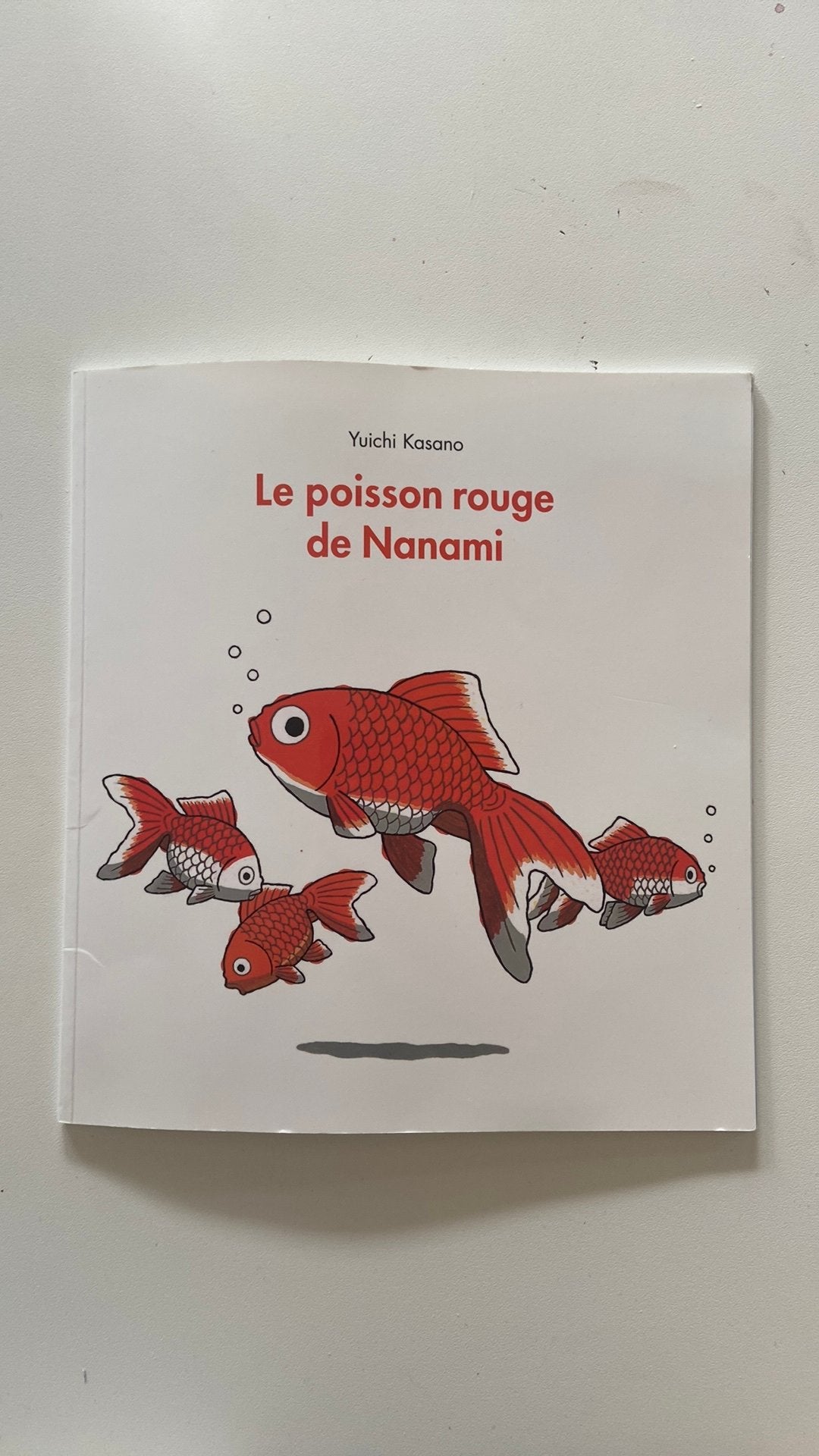 Le poisson rouge de Nanami, Enlèvement, Comme neuf
