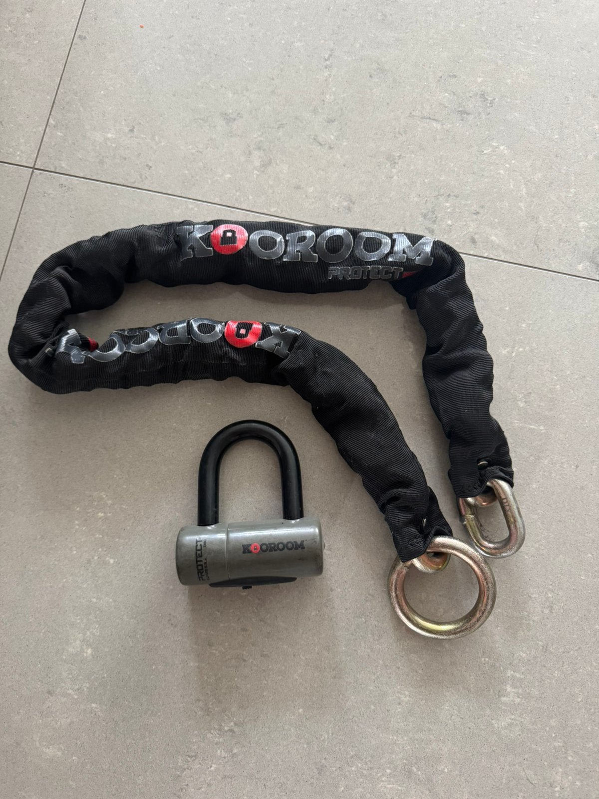 Antivol Chaine Moto KooRoom Certifié SRA, Motos, Enlèvement, Comme neuf