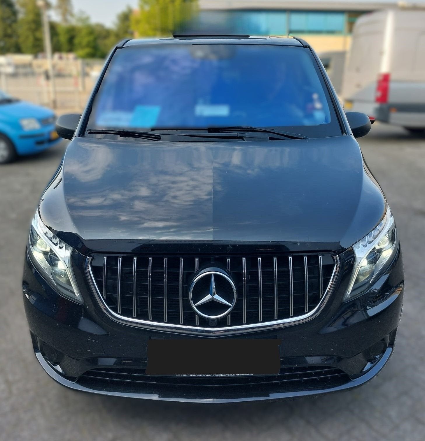 AMG grill zwart - chrome Mercedes Vito 2014 - 2019, Enlèvement ou Envoi, -, -, -
