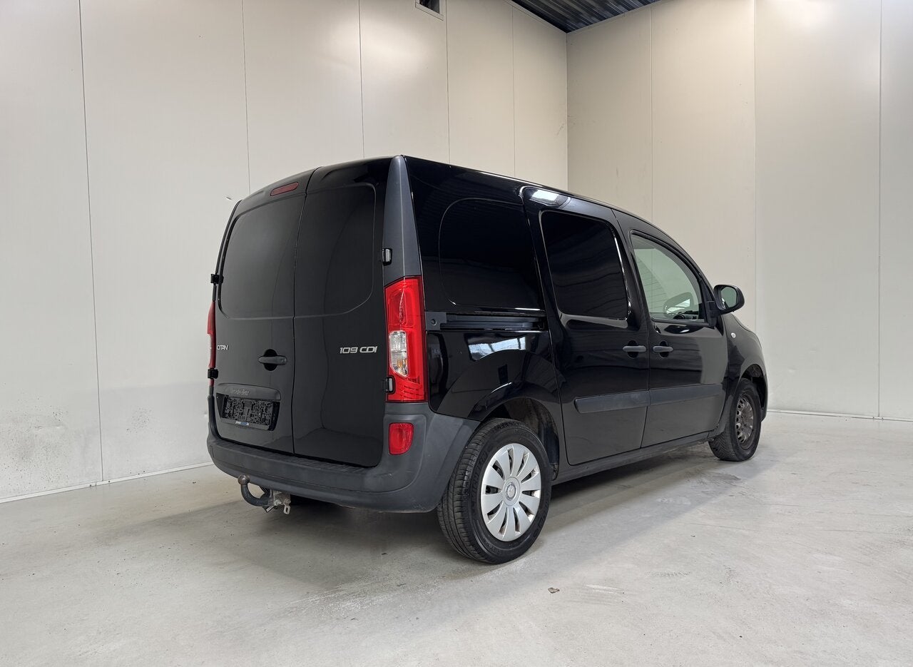 Mercedes-Benz Citan 109 CDI Lichte Vracht Man. - 3PL - Airc, Auto's, Zwart, Mercedes-Benz, Particulier, Te koop