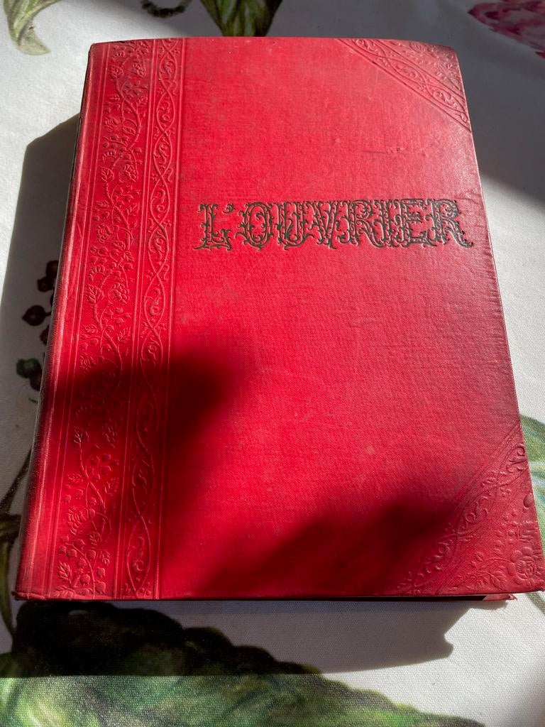 <L’ouvrier> Journal hebdomadaire illustre de 1892, Boeken, Encyclopedieën, Los deel, Algemeen, Ophalen, Gelezen