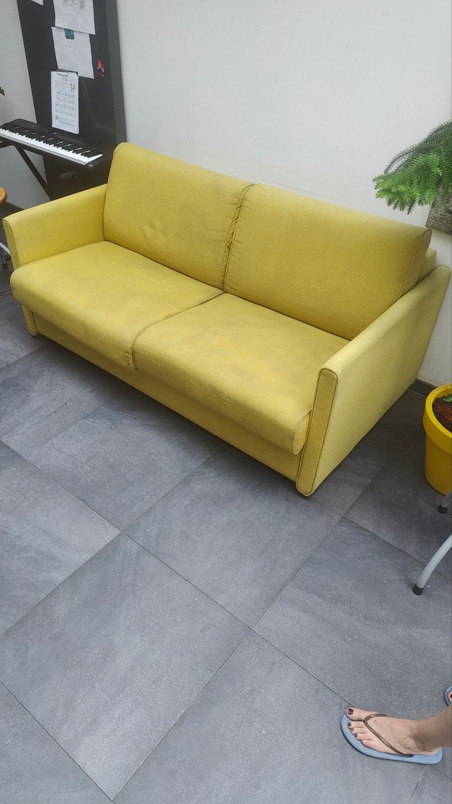 Zetel - slaapzetel, Ophalen, 100 tot 125 cm, Stof, 150 tot 200 cm